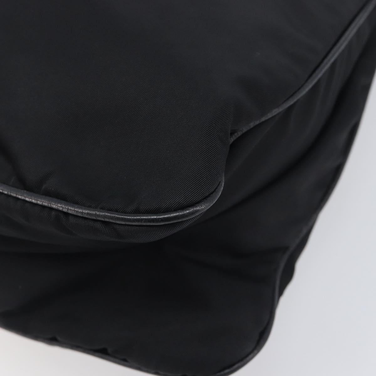 PRADA Shoulder Bag Nylon Black