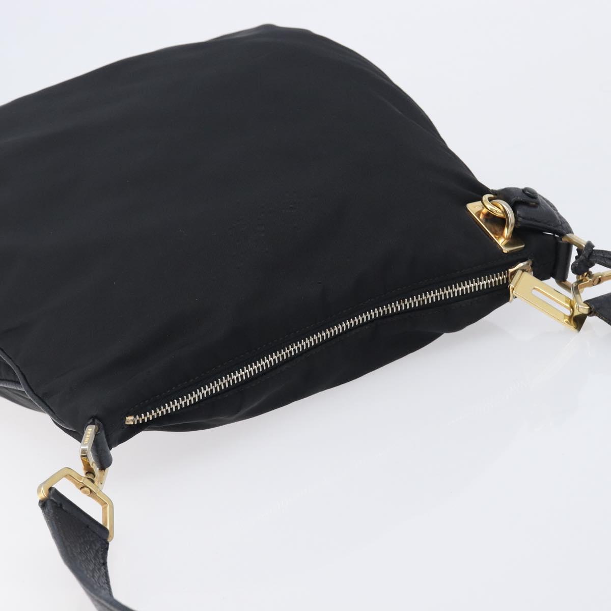 PRADA Shoulder Bag Nylon Black