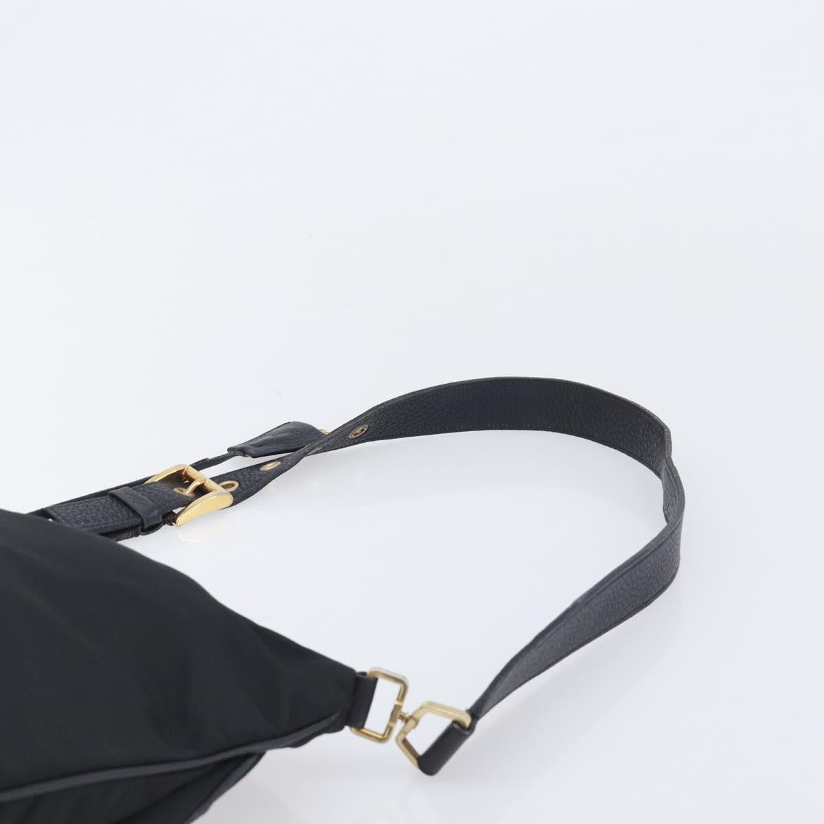 PRADA Shoulder Bag Nylon Black