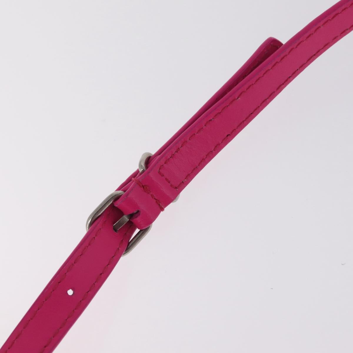 Balenciaga Sharp Shoulder Bag Leather Pink Silver 594988