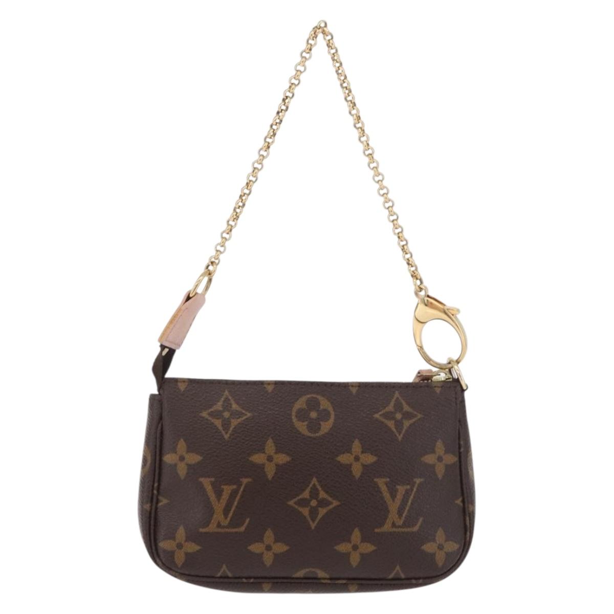 Louis Vuitton Monogram Bag print Mini Pochette Accessoires M60245