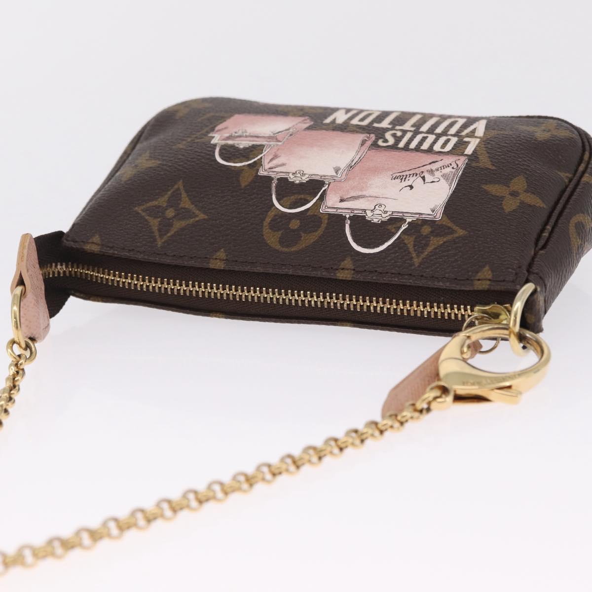 Louis Vuitton Monogram Bag print Mini Pochette Accessoires M60245