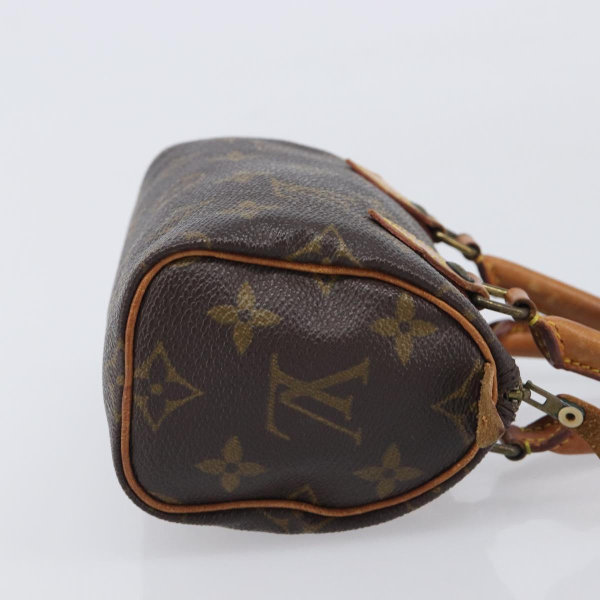 Louis Vuitton Monogram Mini Speedy Hand Bag M41534 LV