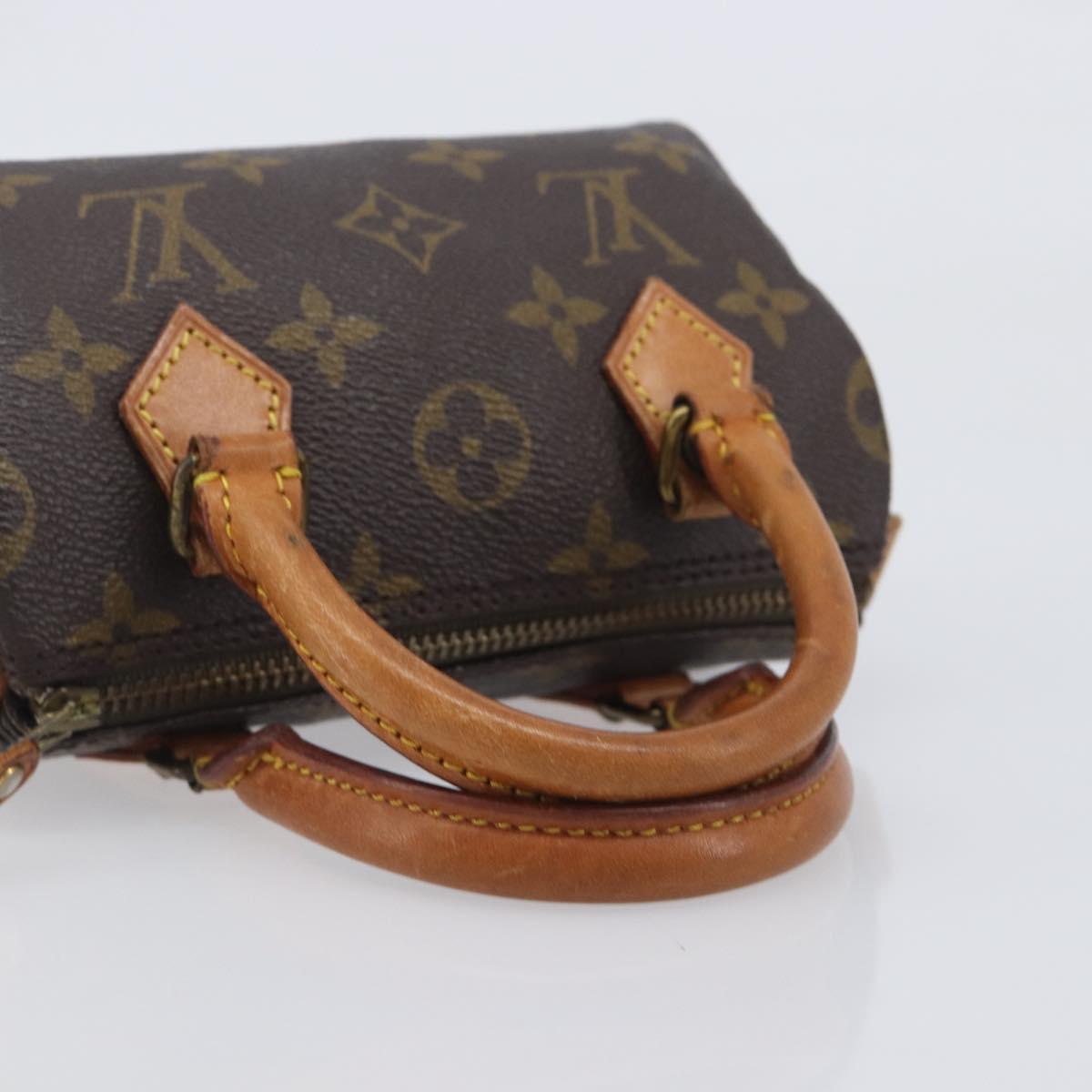 Louis Vuitton Monogram Mini Speedy Hand Bag M41534 LV