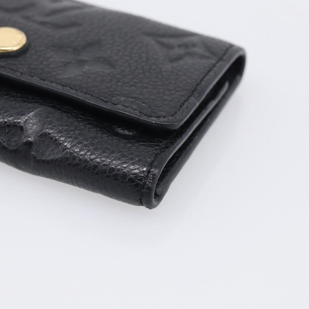 Louis Vuitton Monogram Empreinte Multicles6 Key Case Black M64421