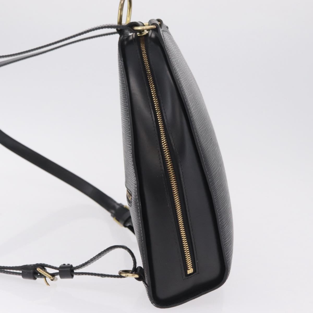 Louis Vuitton Epi Mabillon Backpack Black M52232 LV