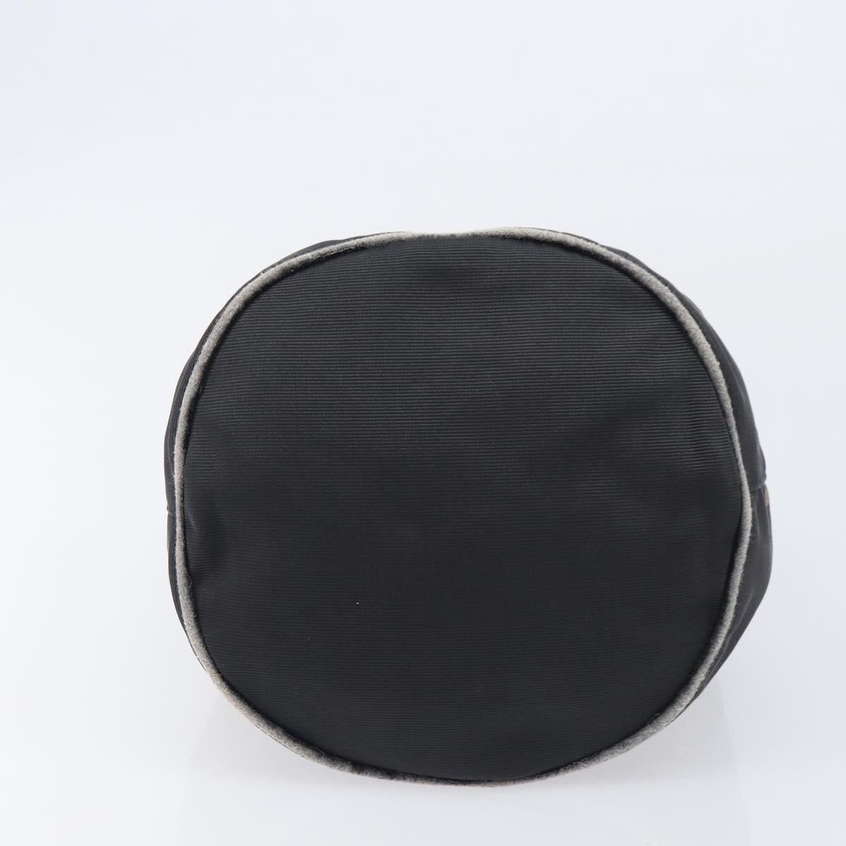 FENDI Hand Bag Canvas Black