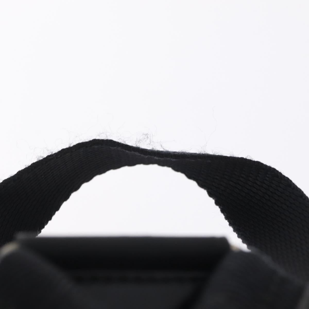 PRADA Backpack Nylon Black Silver