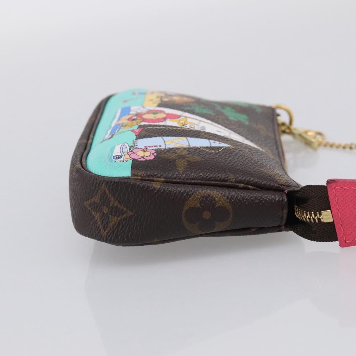 Louis Vuitton Monogram Vivienne Mini Pochette Accessoires M82841 LV