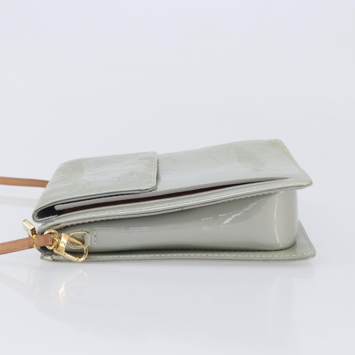 Louis Vuitton Monogram Vernis Motto Accessory Pouch Gris M91030 LV
