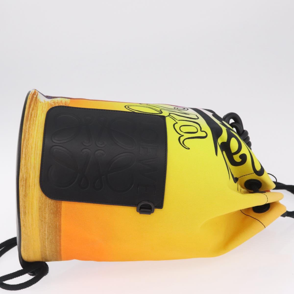 LOEWE Shoulder Bag Canvas Orange
