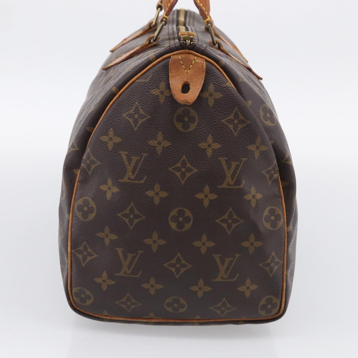 Louis Vuitton Monogram Speedy 35 Hand Bag M41524 LV