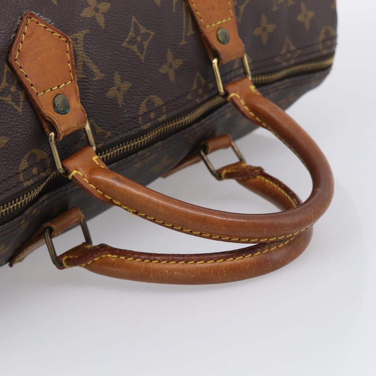 Louis Vuitton Monogram Speedy 35 Hand Bag M41524 LV