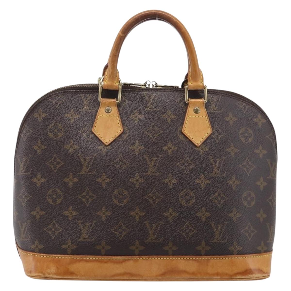 Louis Vuitton Monogram Alma Hand Bag M51130 LV