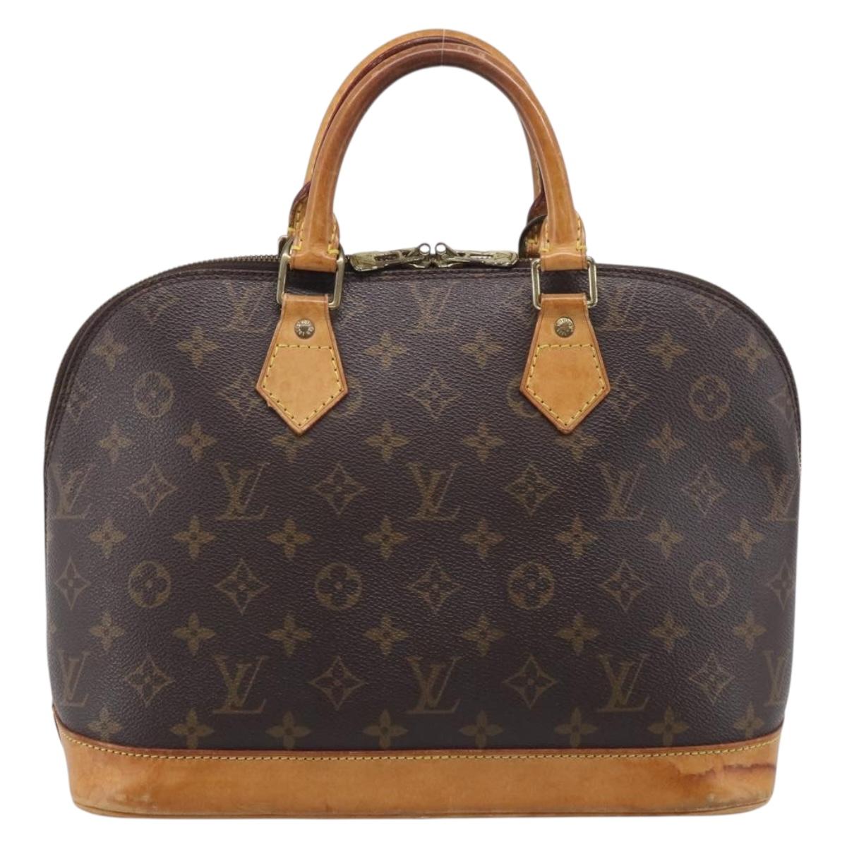 Louis Vuitton Monogram Alma Hand Bag M51130 LV