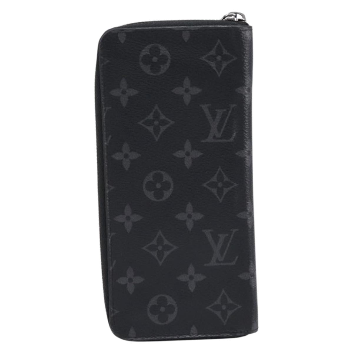 Louis Vuitton Monogram Eclipse Zippy Wallet Vertical Wallet M62295