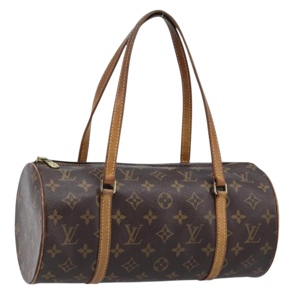 Louis Vuitton Monogram Papillon 30 Hand Bag M51385 LV