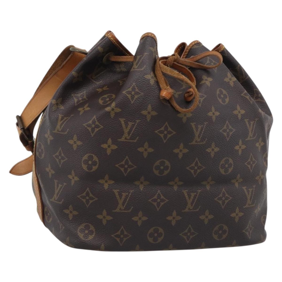 Louis Vuitton Monogram Petit Noe Shoulder Bag M42226 LV