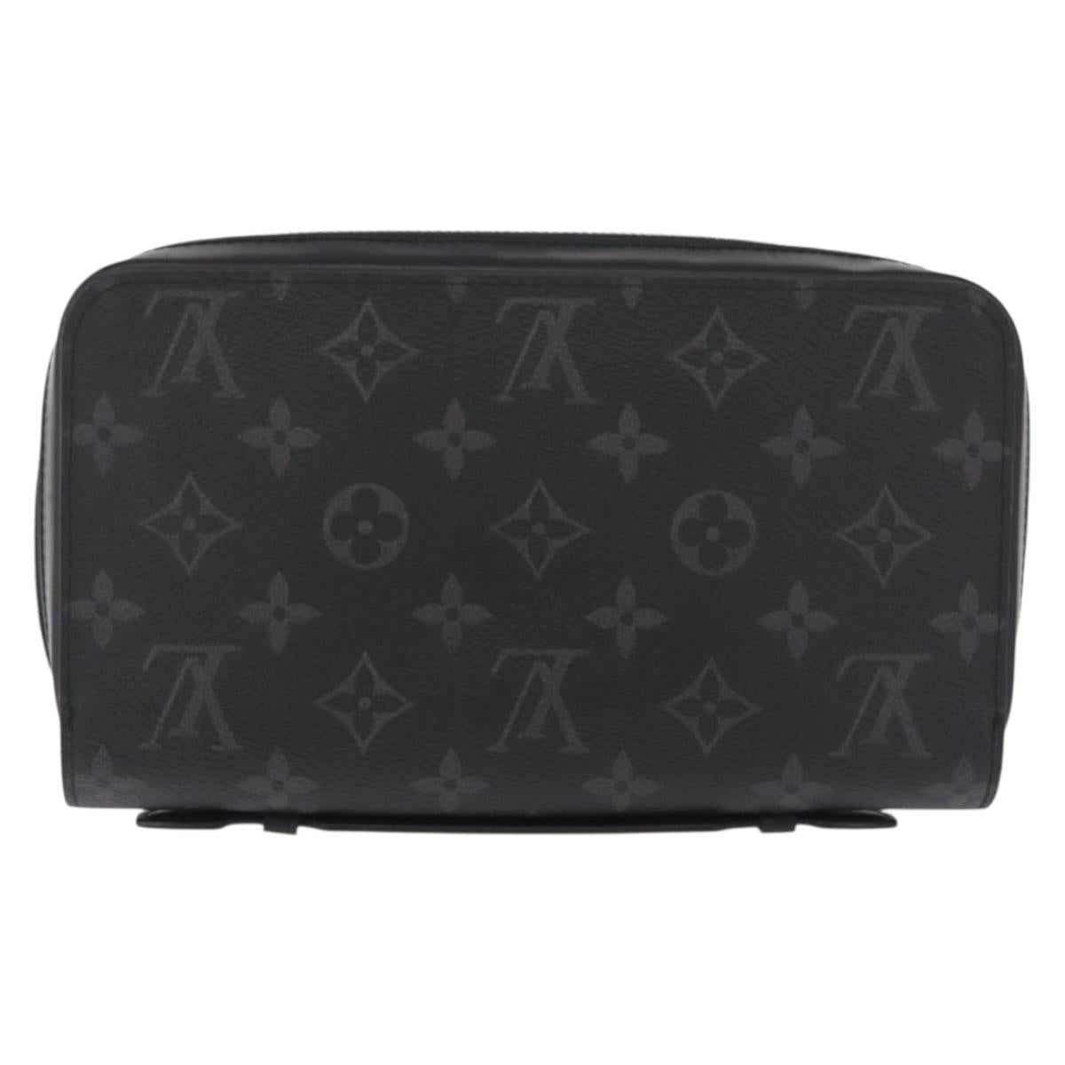 Louis Vuitton Monogram Eclipse Zippy XL Travel Case M61698 LV
