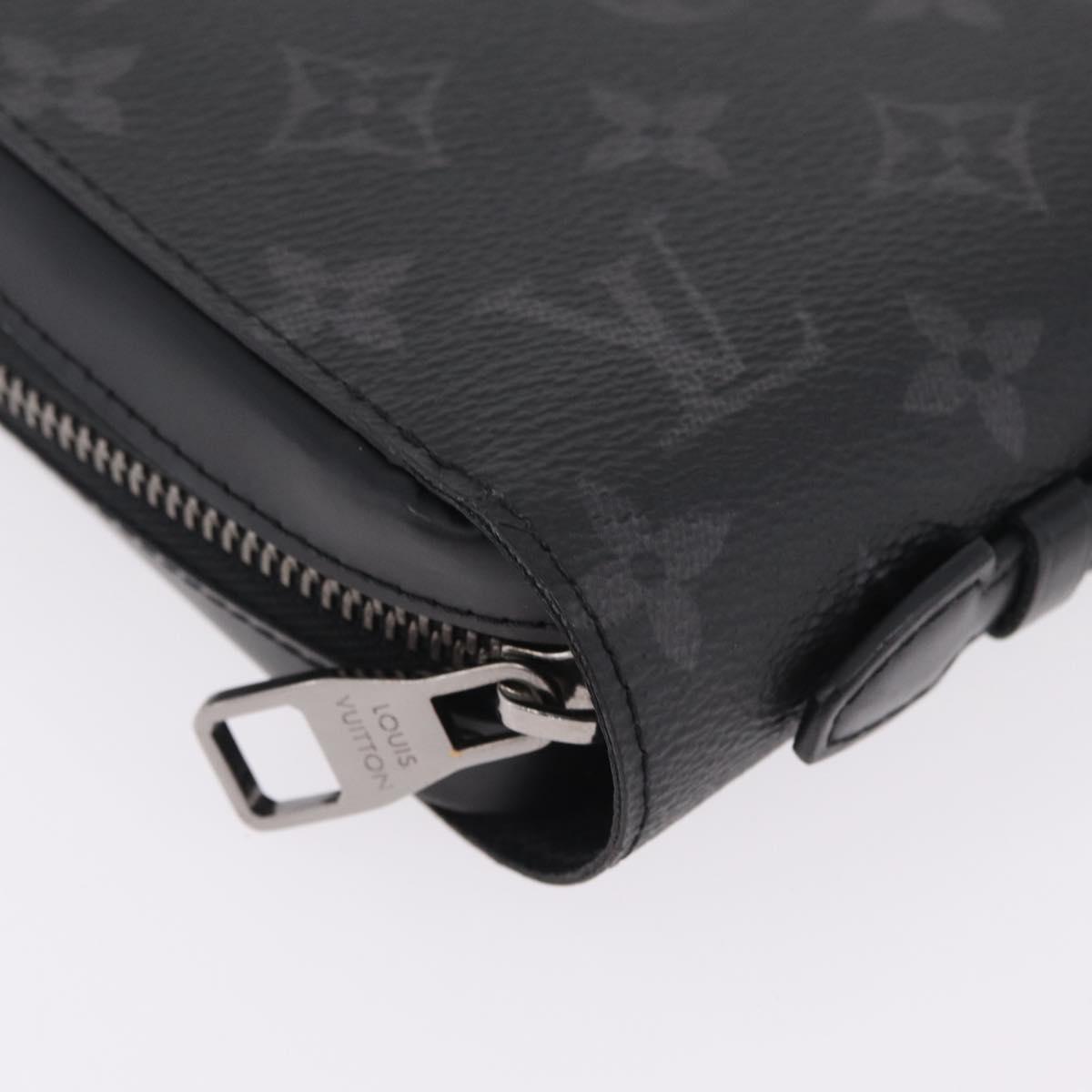 Louis Vuitton Monogram Eclipse Zippy XL Travel Case M61698 LV
