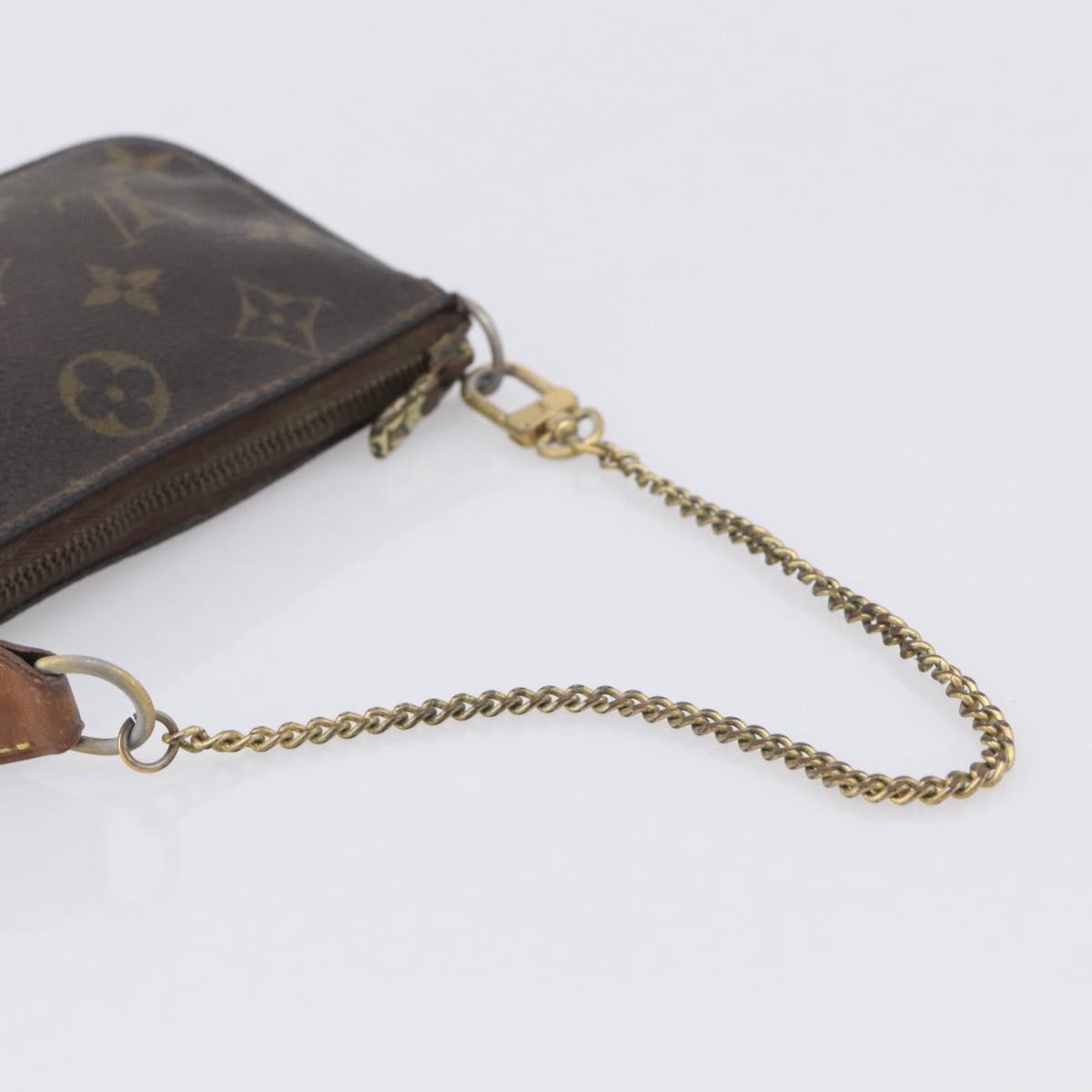 Louis Vuitton Monogram Mini Pochette Accessoires Pouch M58009 LV