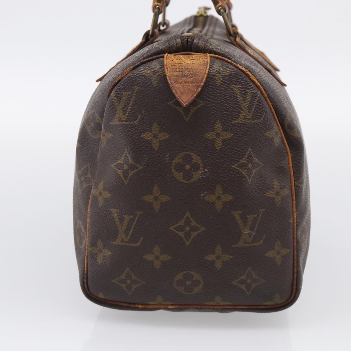 Louis Vuitton Monogram Speedy 25 Hand Bag M41528 LV