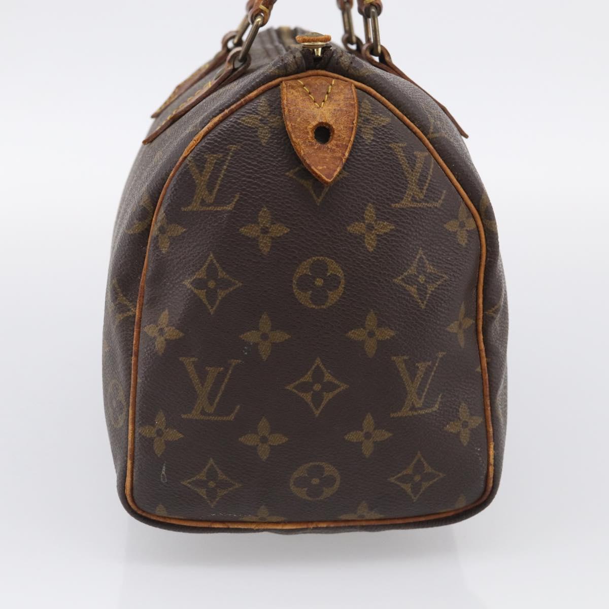 Louis Vuitton Monogram Speedy 25 Hand Bag M41528 LV