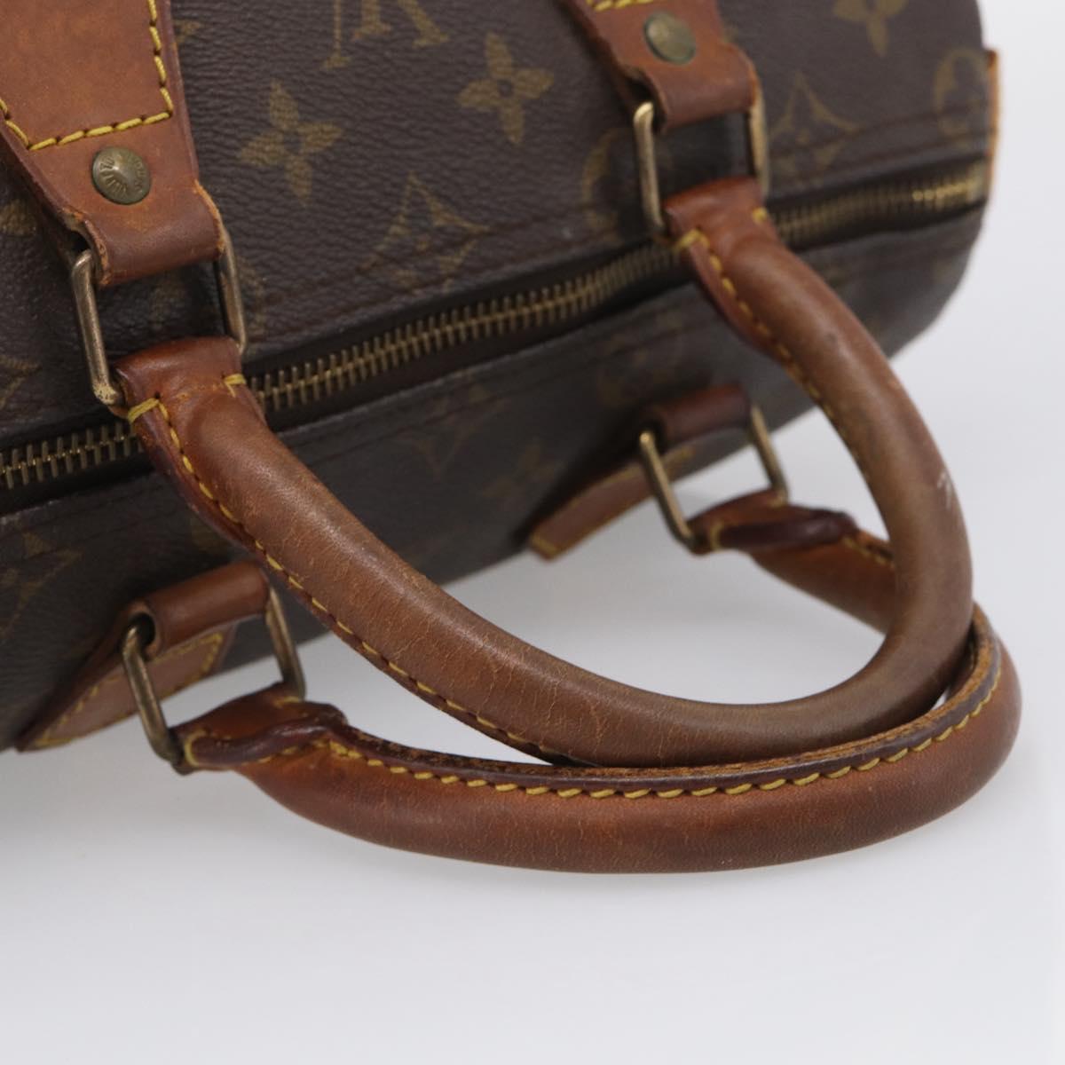 Louis Vuitton Monogram Speedy 25 Hand Bag M41528 LV