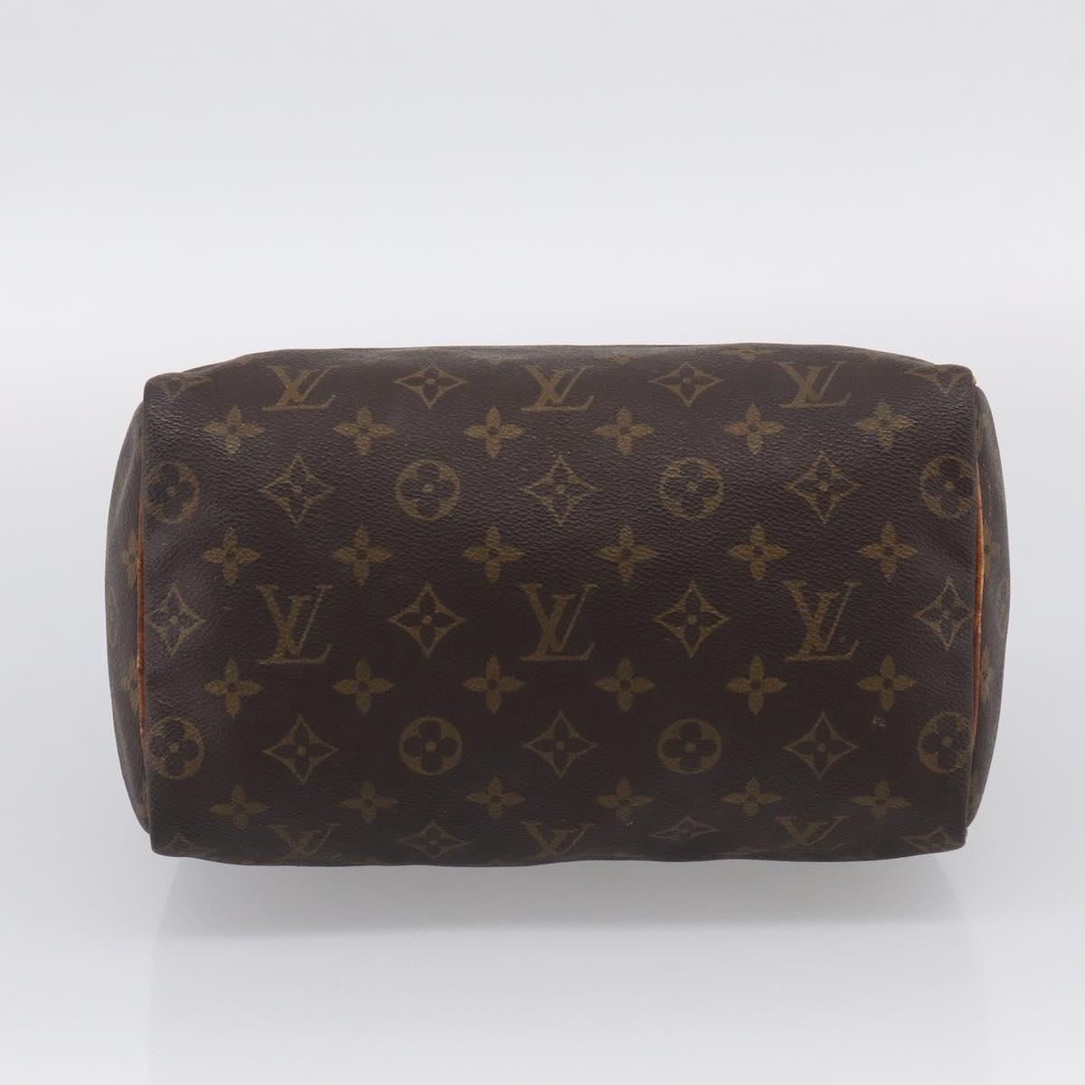 Louis Vuitton Monogram Speedy 25 Hand Bag M41528 LV