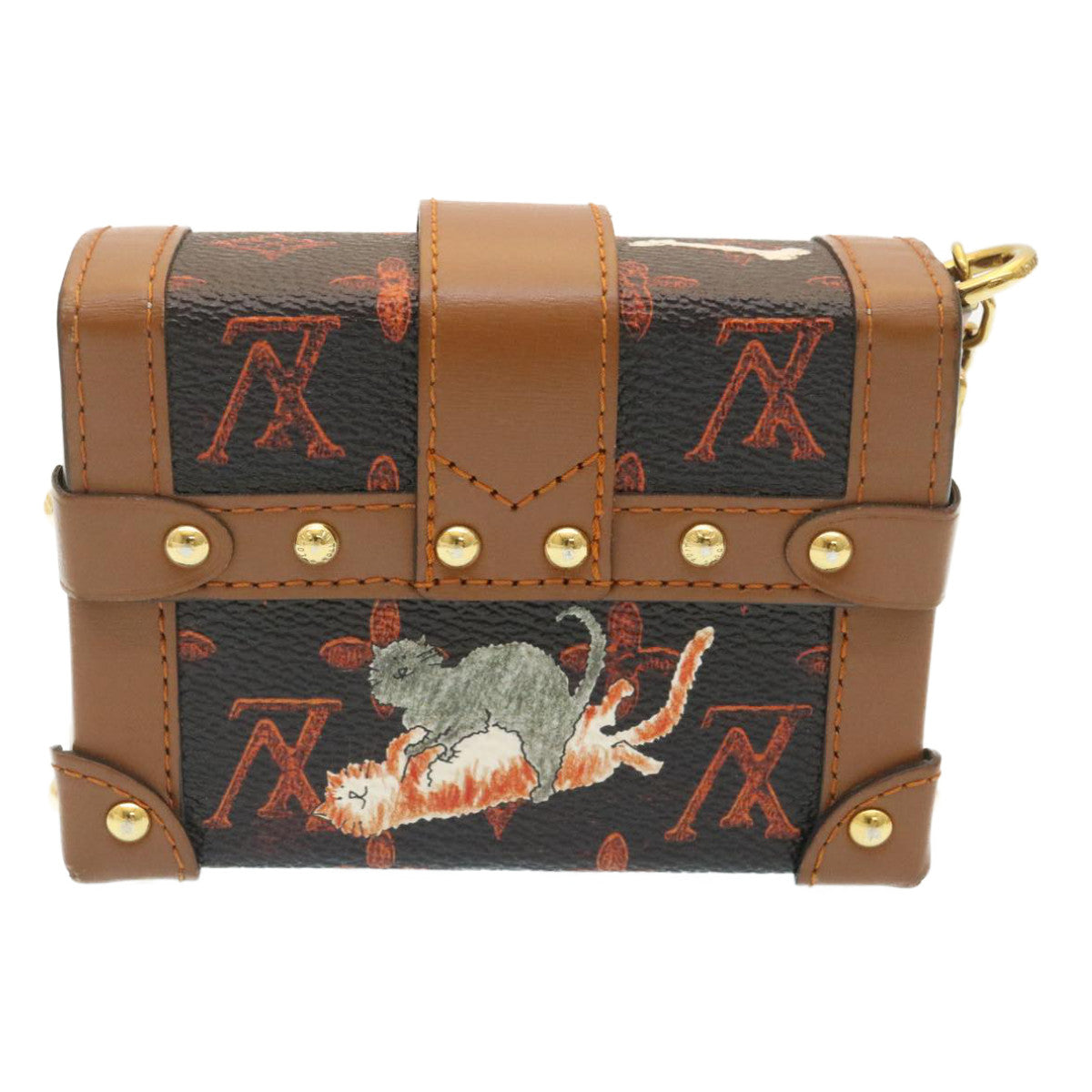 Louis Vuitton Monogram Catgram Essential Trunk Pouch M63892 LV