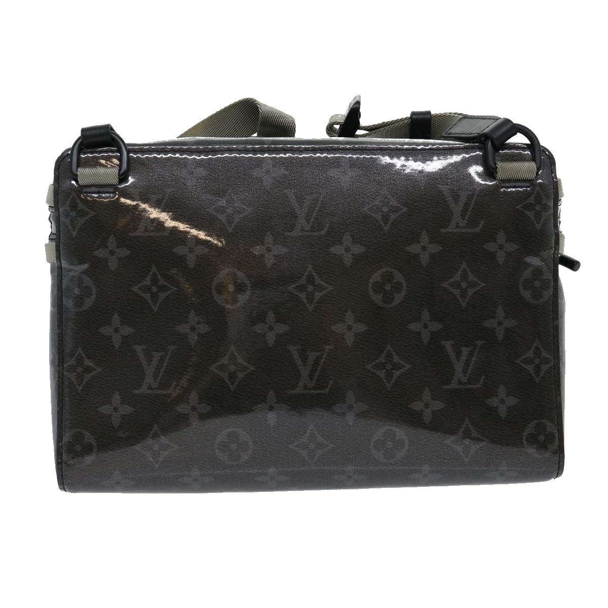 Louis Vuitton Eclipse Glaze Messenger PM Shoulder Bag Gray M52218 LV