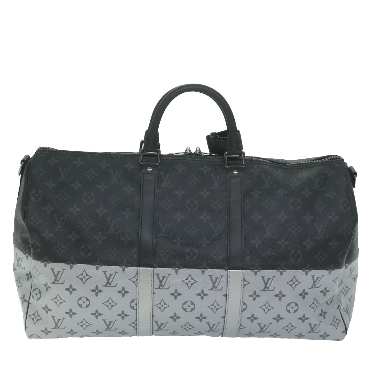 Louis Vuitton Eclipse Split Keepall Bandouliere 50 Boston Bag M43817