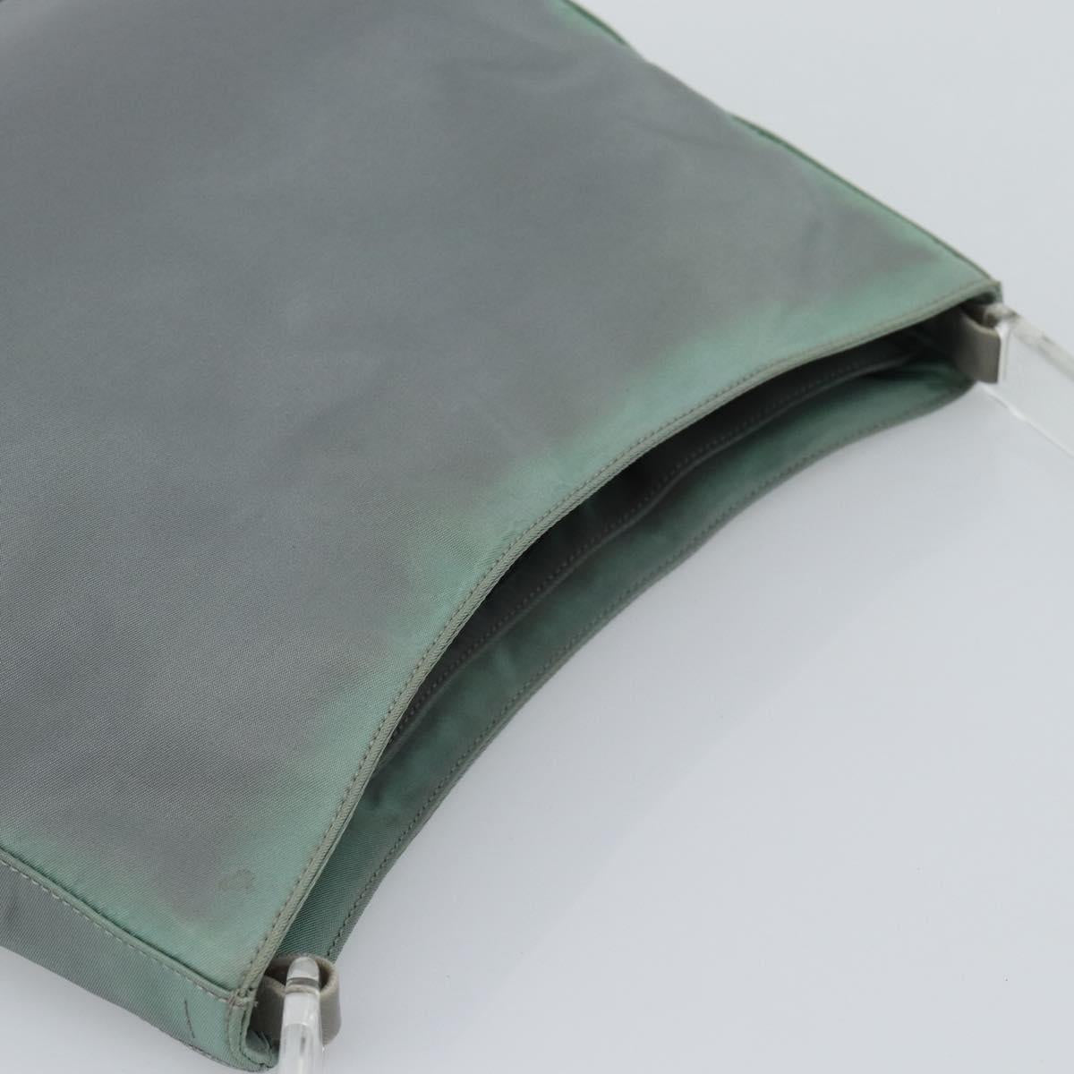 PRADA Shoulder Bag Nylon Khaki