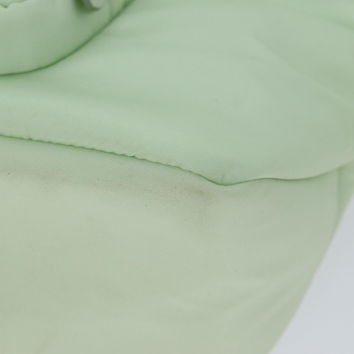 PRADA Hand Bag Nylon 2way Light Green
