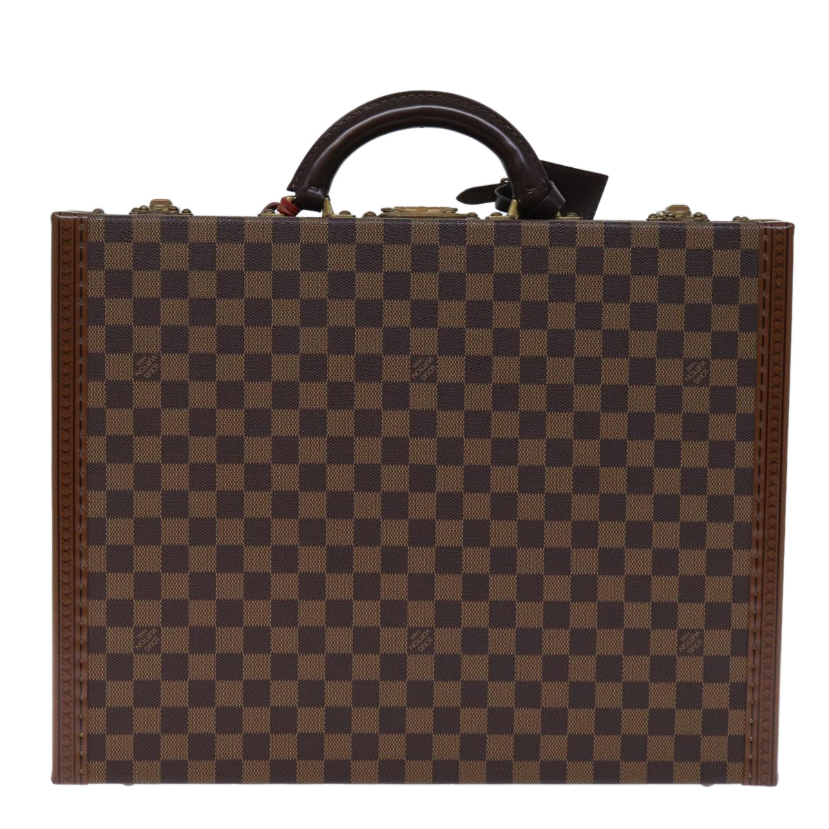Louis Vuitton Damier Ebene Attache Case Hand Bag LV
