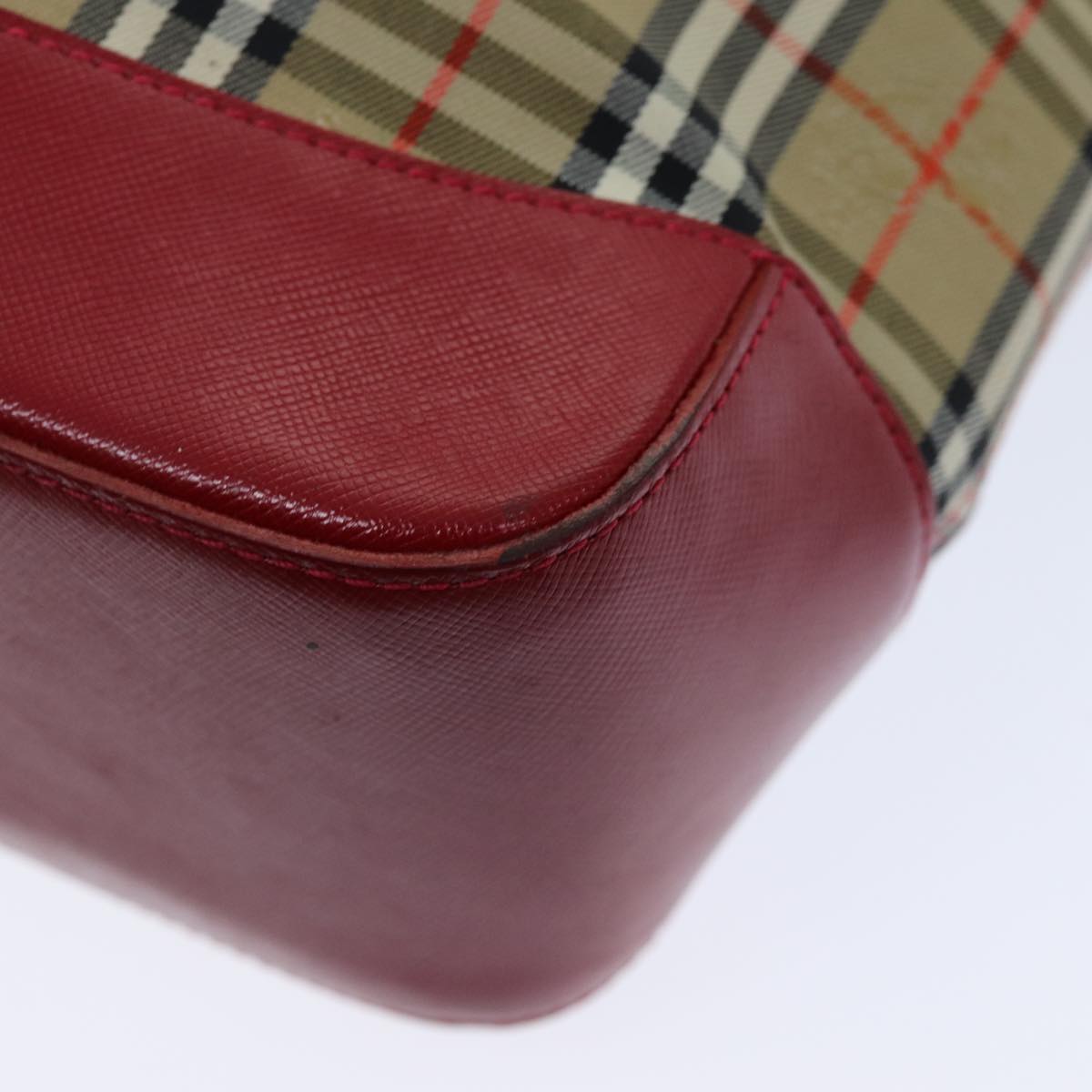 Burberrys Nova Check Tote Bag Canvas