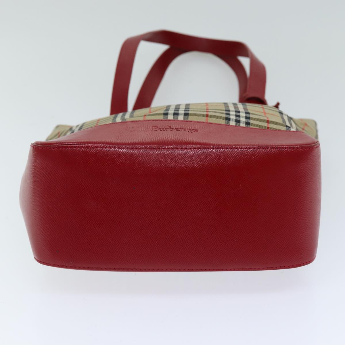 Burberrys Nova Check Tote Bag Canvas