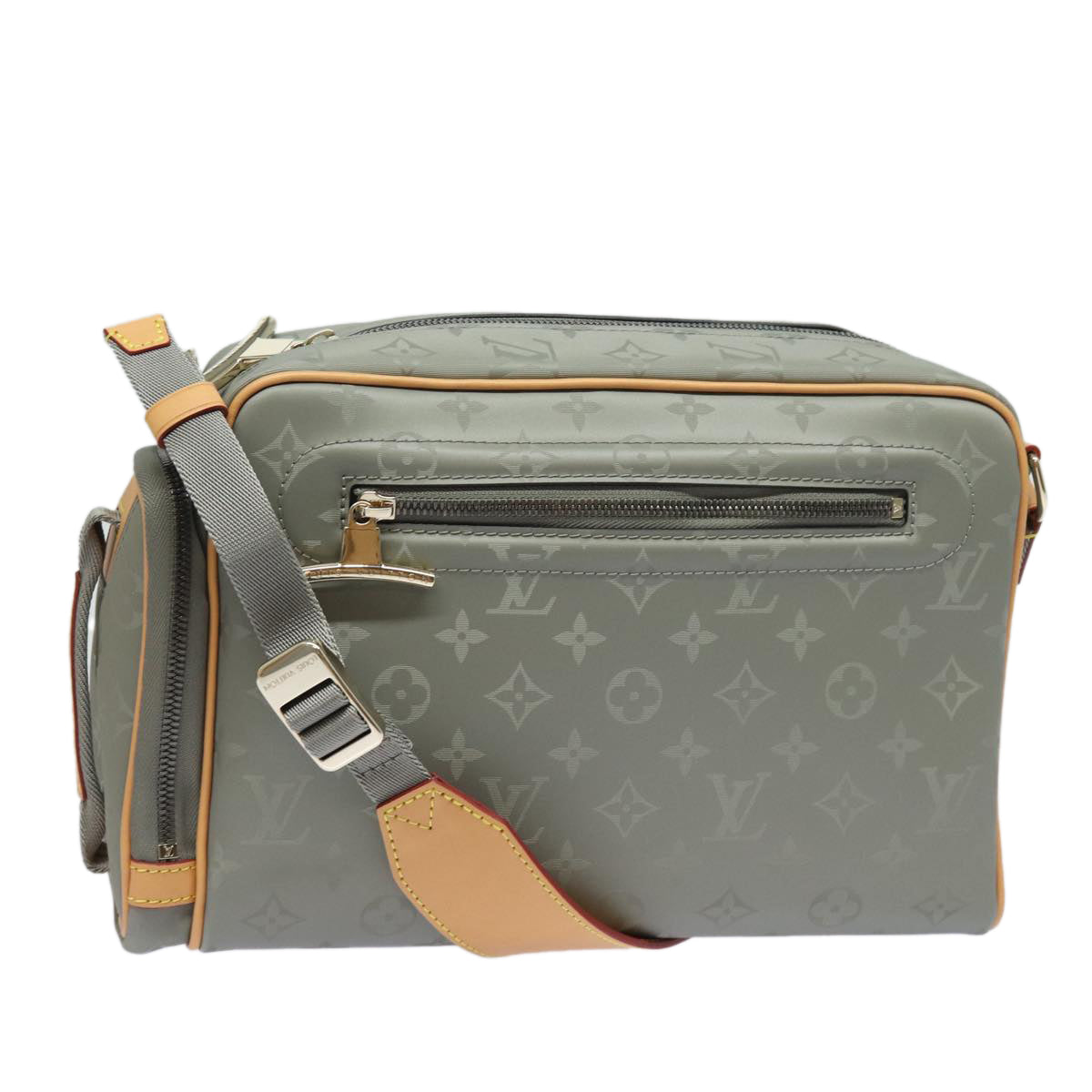 Louis Vuitton Monogram titanium Camera Bag Shoulder Bag Gray M43884