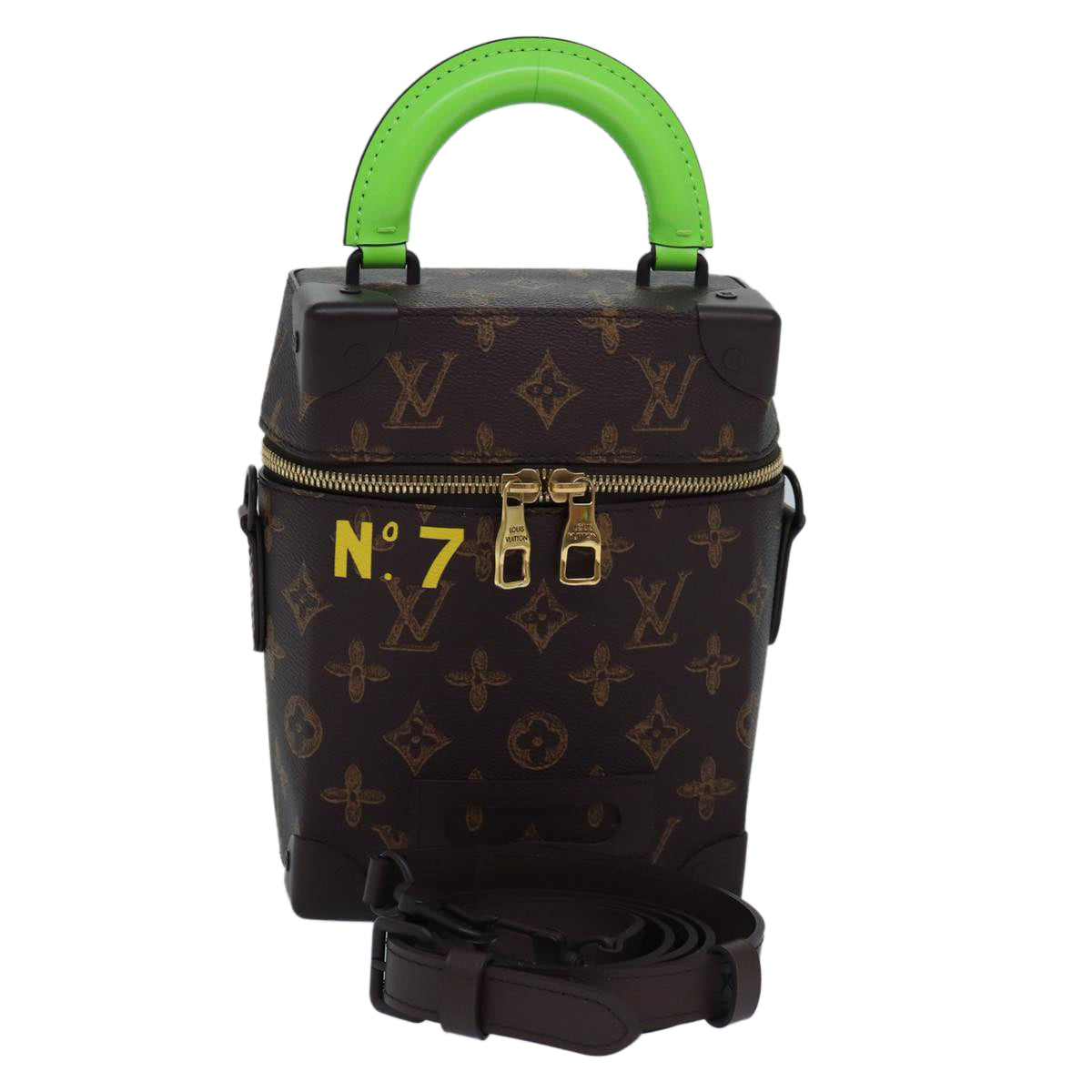 Louis Vuitton Monogram Vertical Box Shoulder Bag M59664 LV