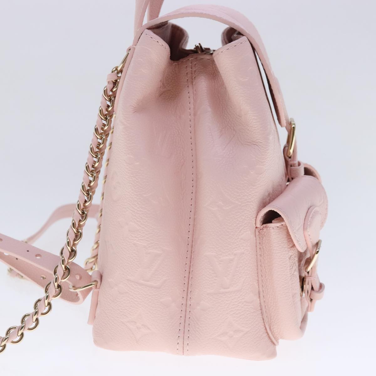 Louis Vuitton Monogram Empreinte Backup Backpack Pink M47074 LV