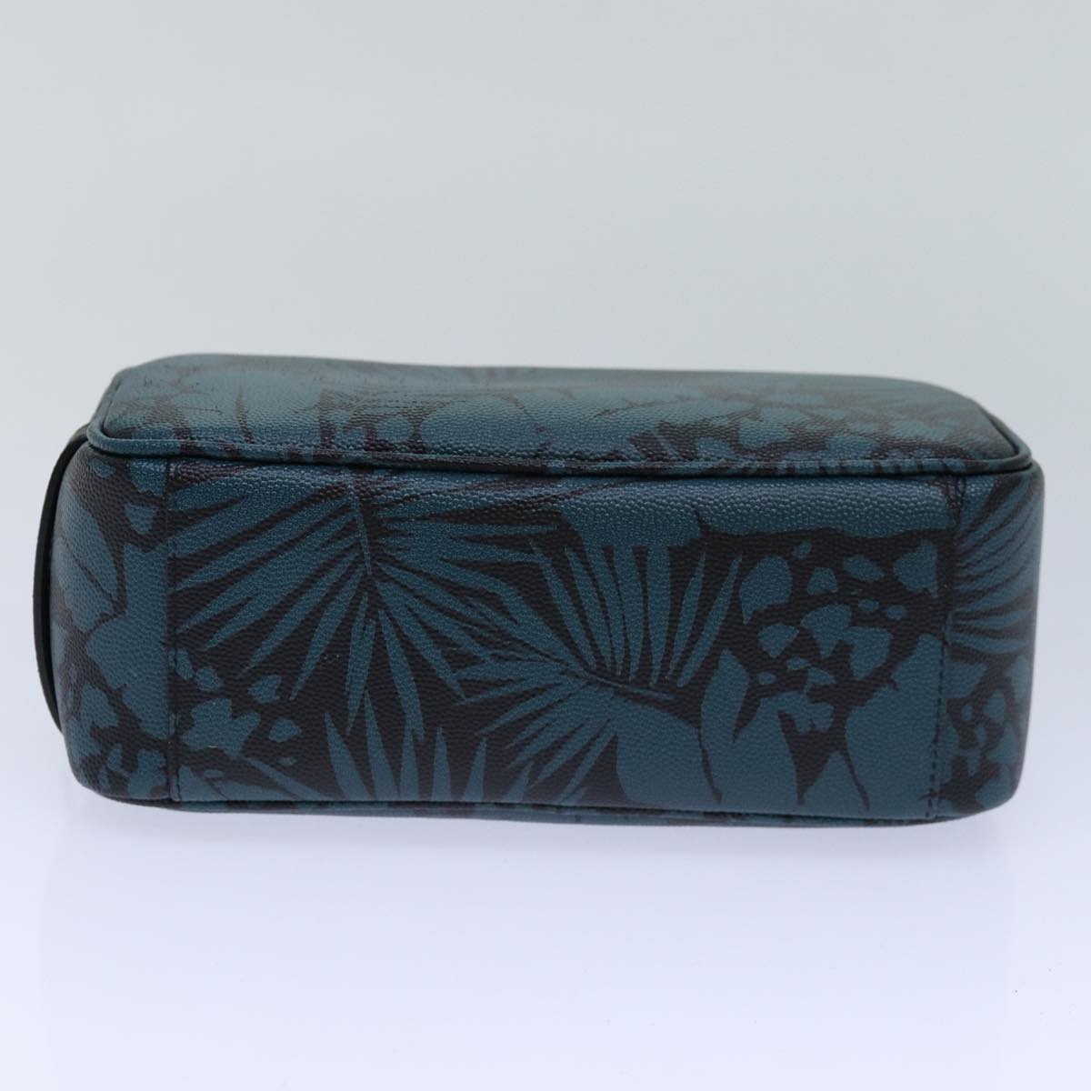 SAINT LAURENT Pouch PVC Green