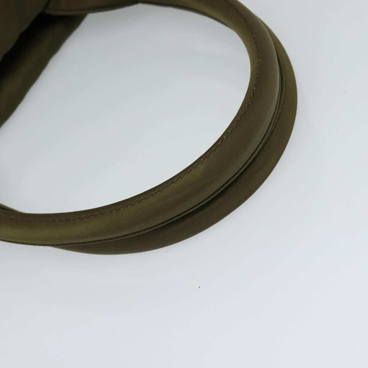 PRADA Hand Bag Nylon 2way Khaki