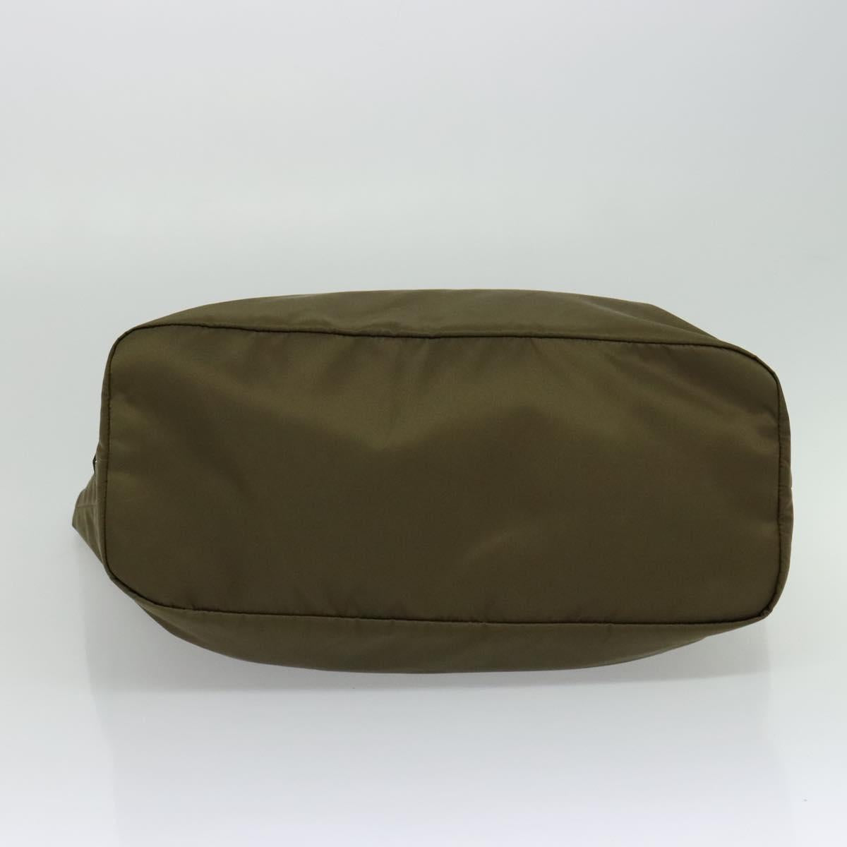 PRADA Hand Bag Nylon 2way Khaki