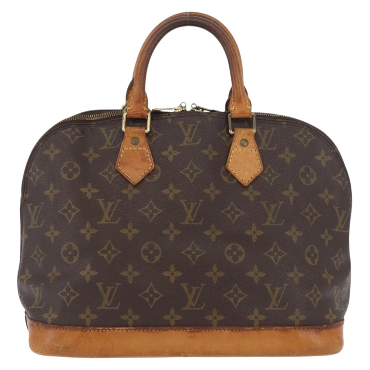 Louis Vuitton Monogram Alma Hand Bag M51130 LV