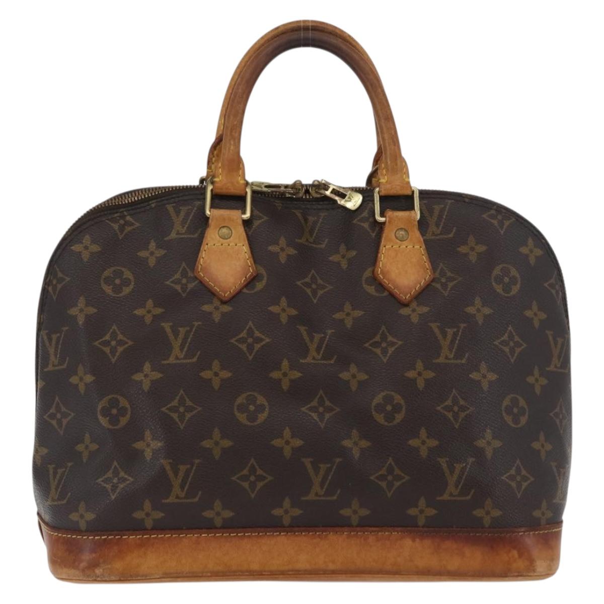 Louis Vuitton Monogram Alma Hand Bag M51130 LV