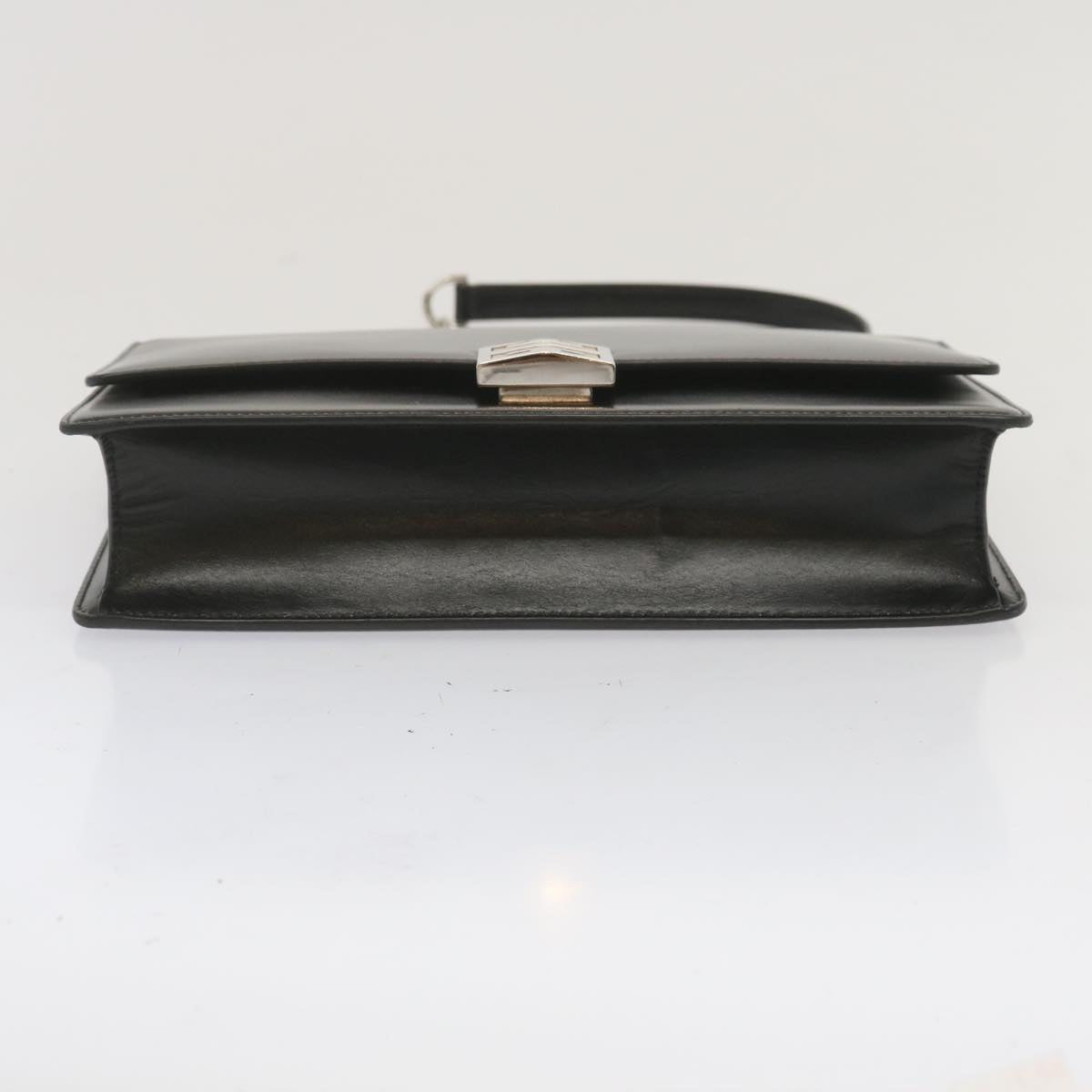 GIVENCHY Chain Shoulder Bag Leather Black