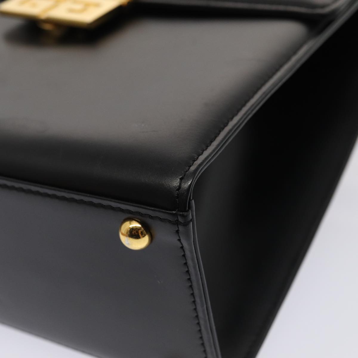 GIVENCHY Hand Bag Leather Black