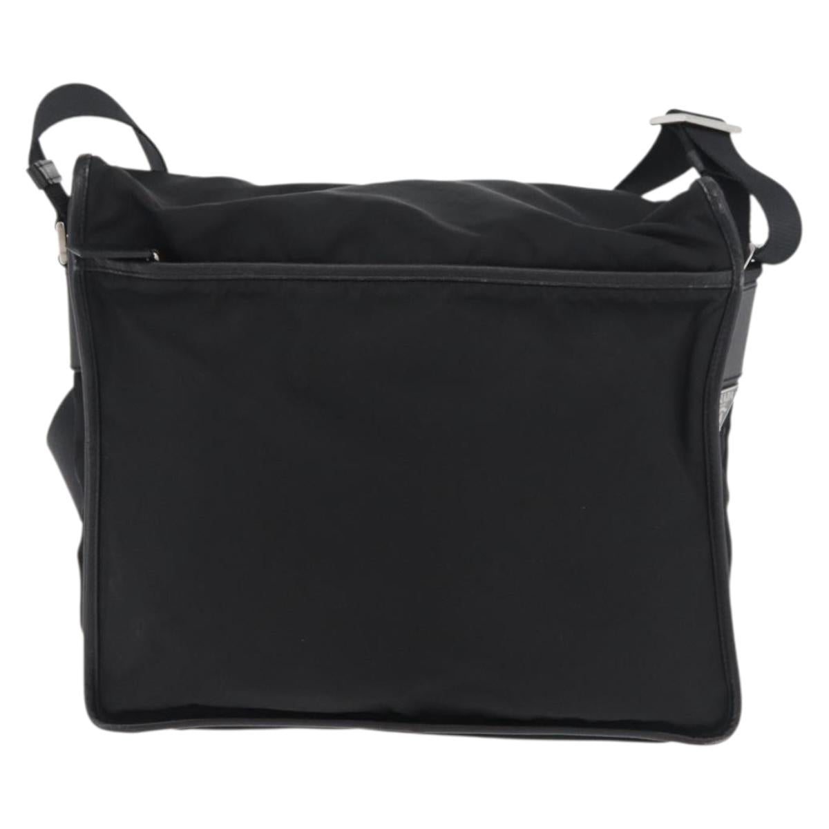 PRADA Shoulder Bag Nylon Black