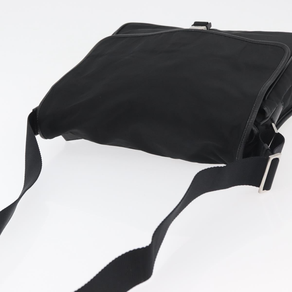 PRADA Shoulder Bag Nylon Black