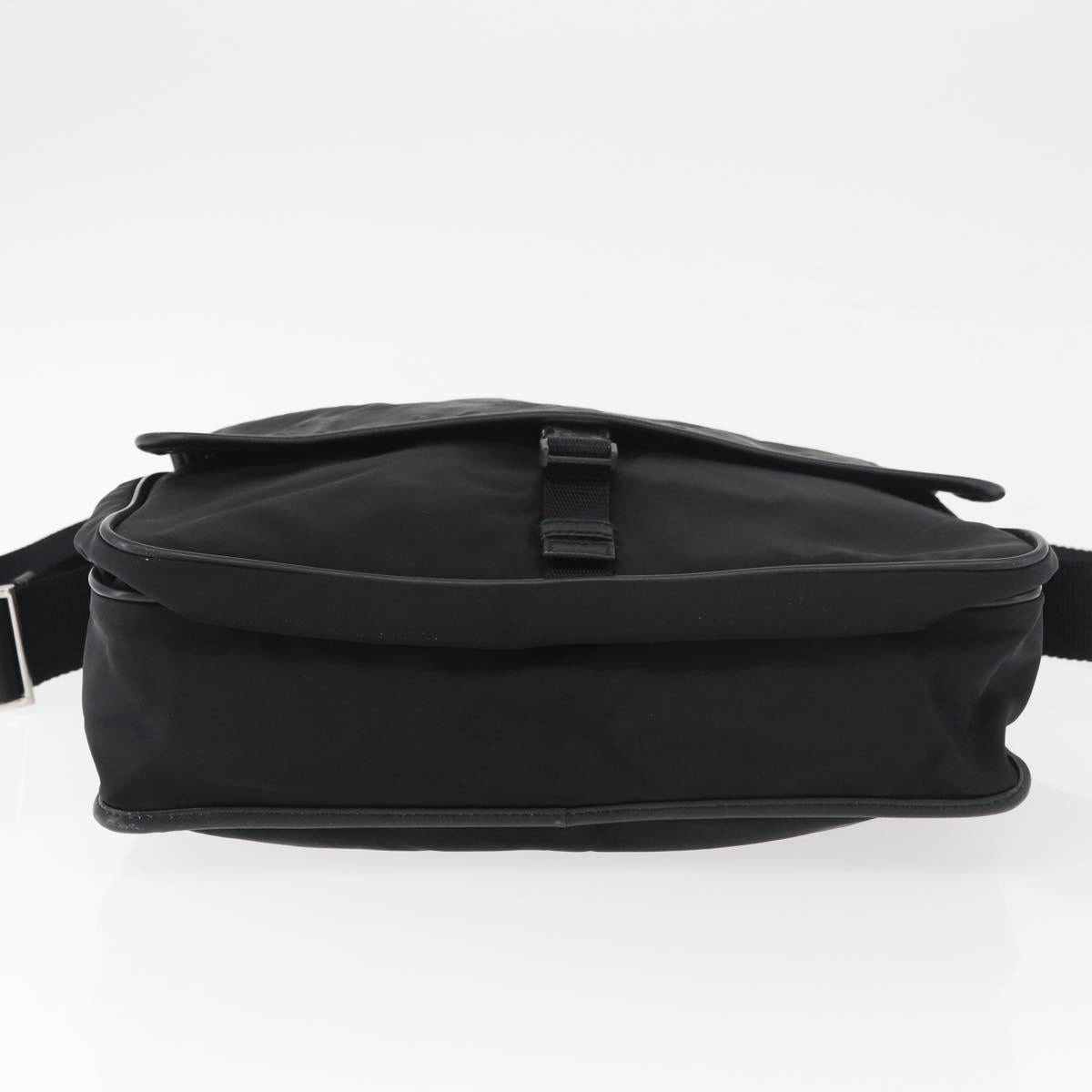 PRADA Shoulder Bag Nylon Black